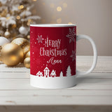 Tazza paesaggio natale