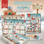 Album figurine personalizzato Calendario dell'Avvento