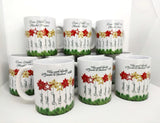 Tazza Maestra Stelle di Natale con nomi