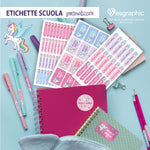 Etichette scuola