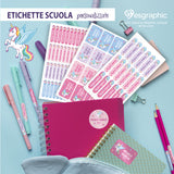 Etichette scuola