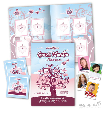 Album di figurine Maestra Albero della vita