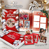 Album figurine personalizzato Natale