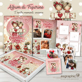 Album di figurine San Valentino personalizzato 