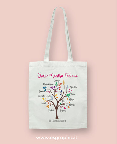 Borsa Shopper Albero della vita