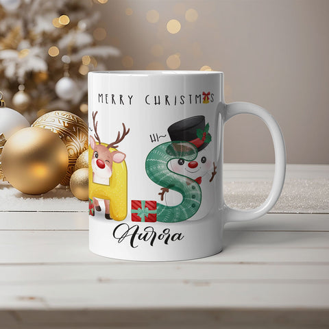 Tazza personaggi Natale