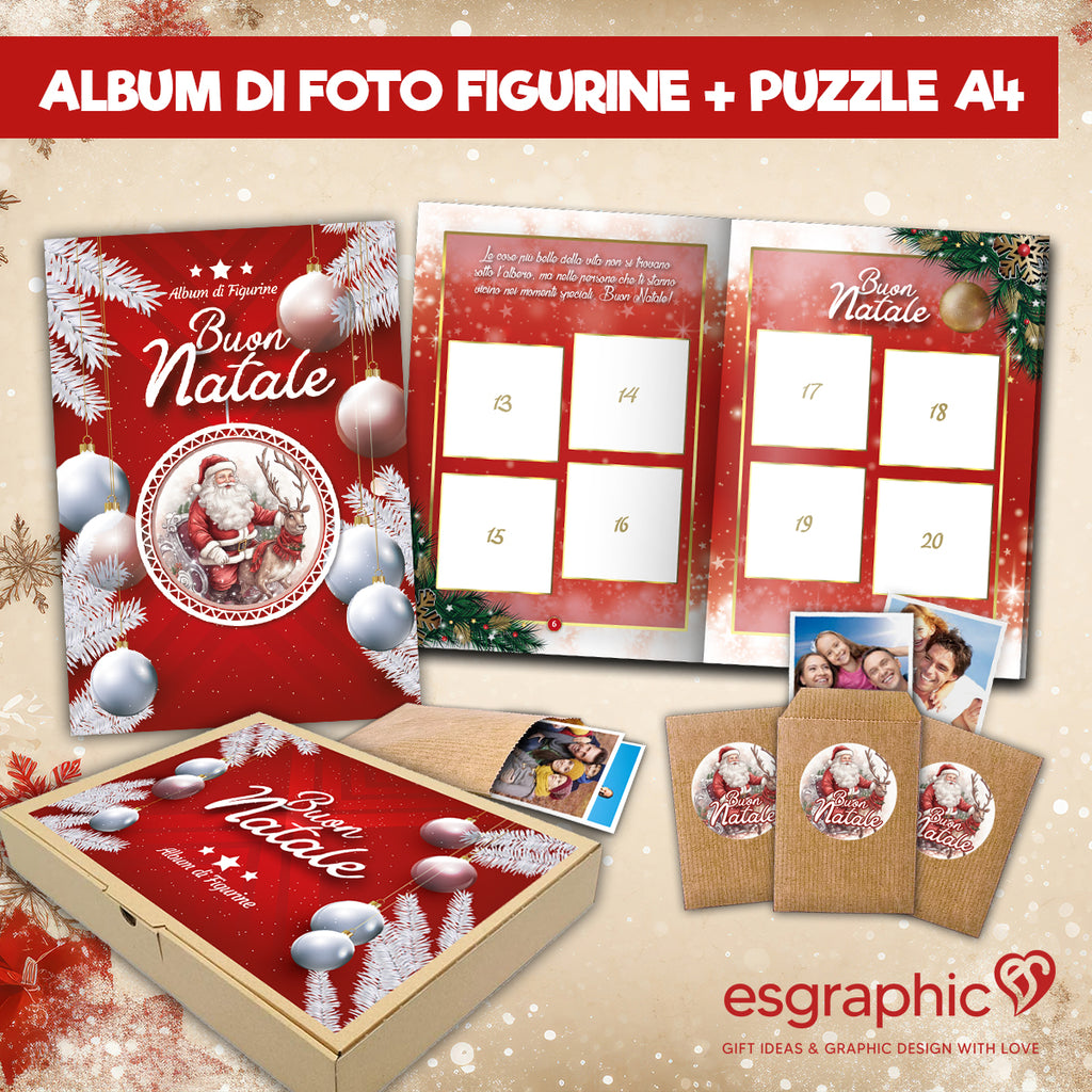 Album di figurine Buon Natale con puzzle omaggio – Esgraphic